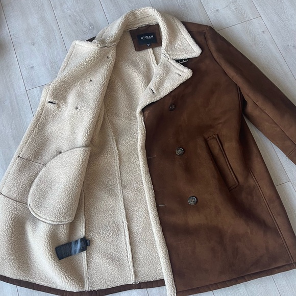 Guess Shearling Jacket - Picture 2 of 3